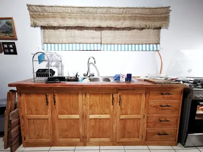 Timber Sink Unit Installation